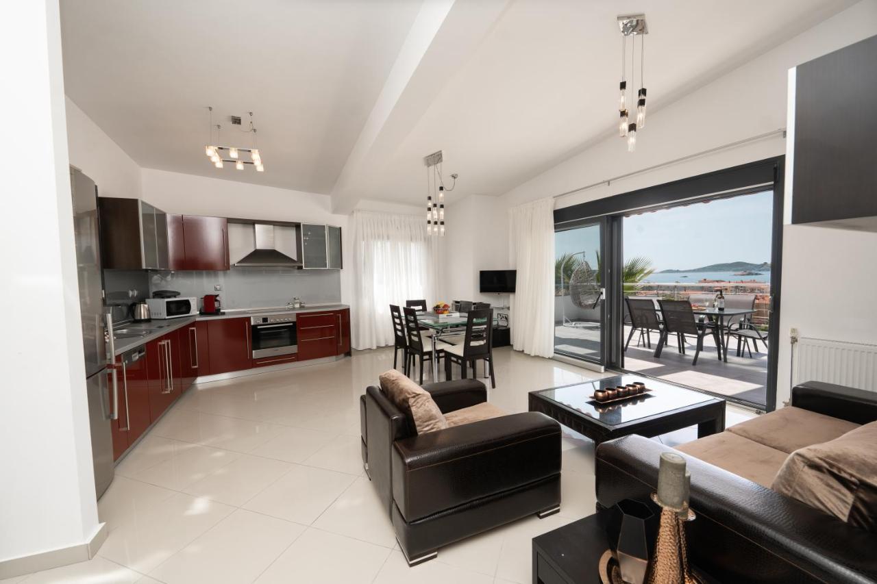 Aelia Apartments Néa Péramos Extérieur photo